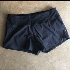 Lululemon Speed Up Shorts in Black
